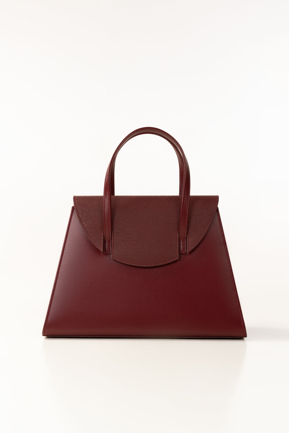 Taupe Minimalist Tote Handbag