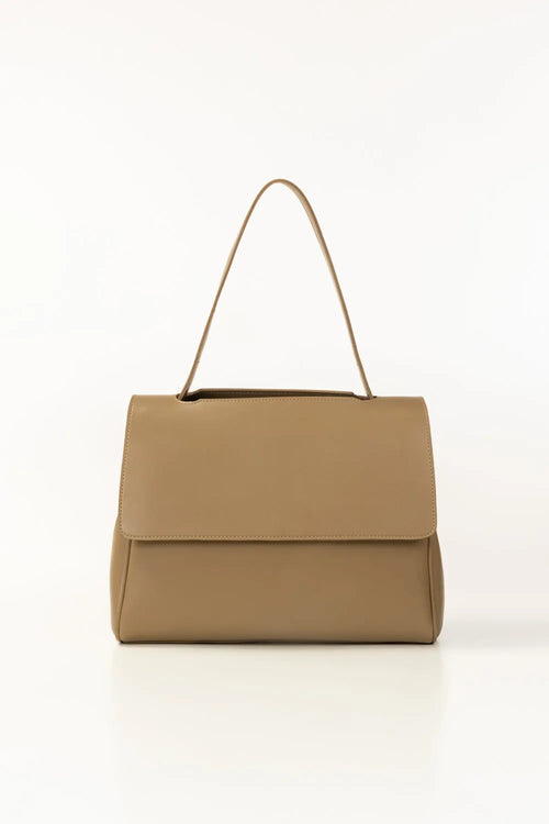 Burgundy Elegant Top‑Handle Tote