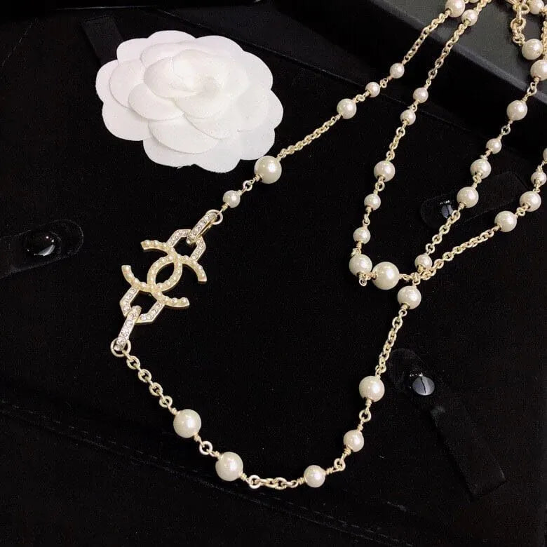 Opera-Length Pearl Strand Necklace