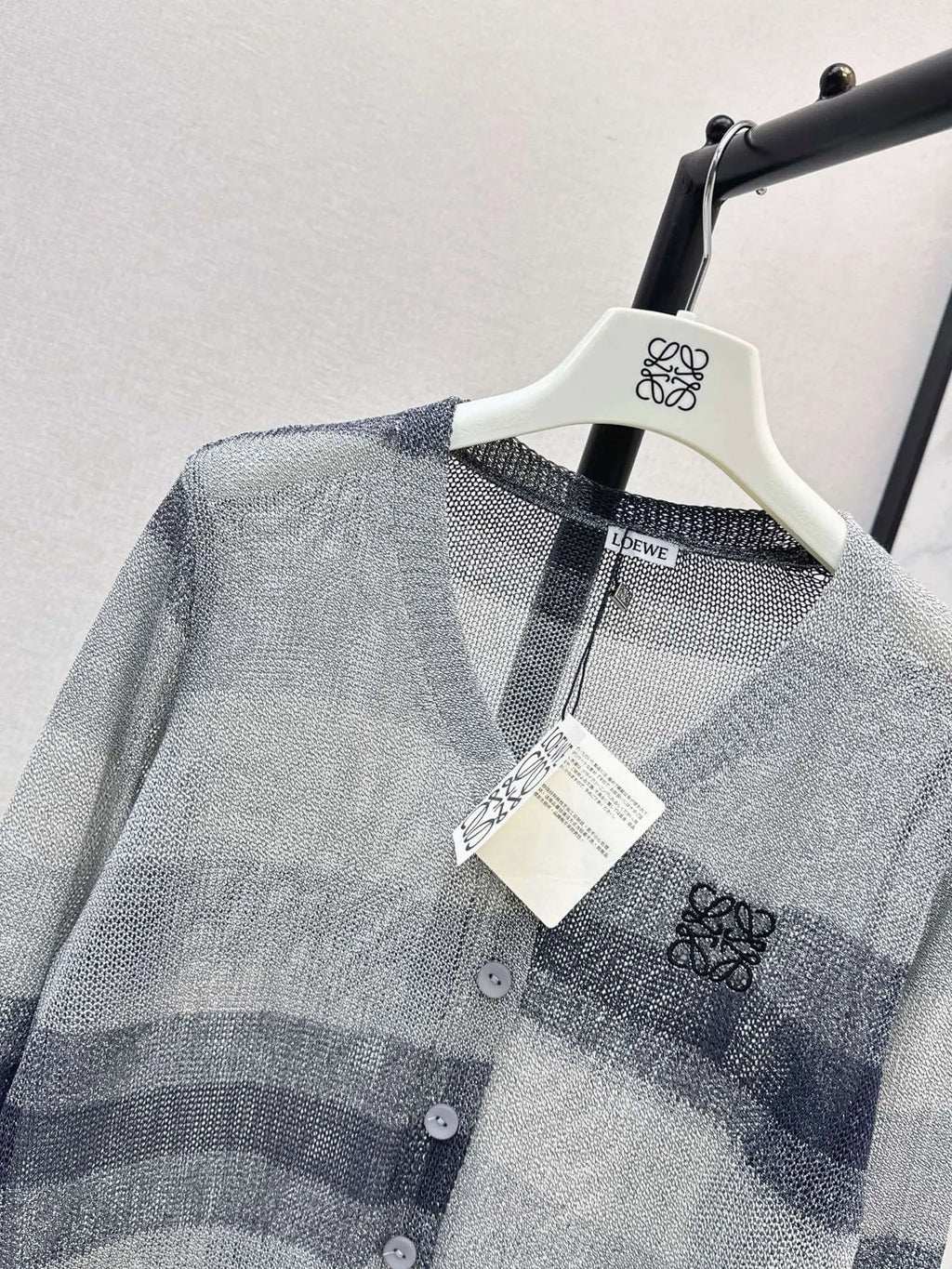 Loose Breath Gradient Knit Top