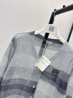 Loose Breath Gradient Knit Top