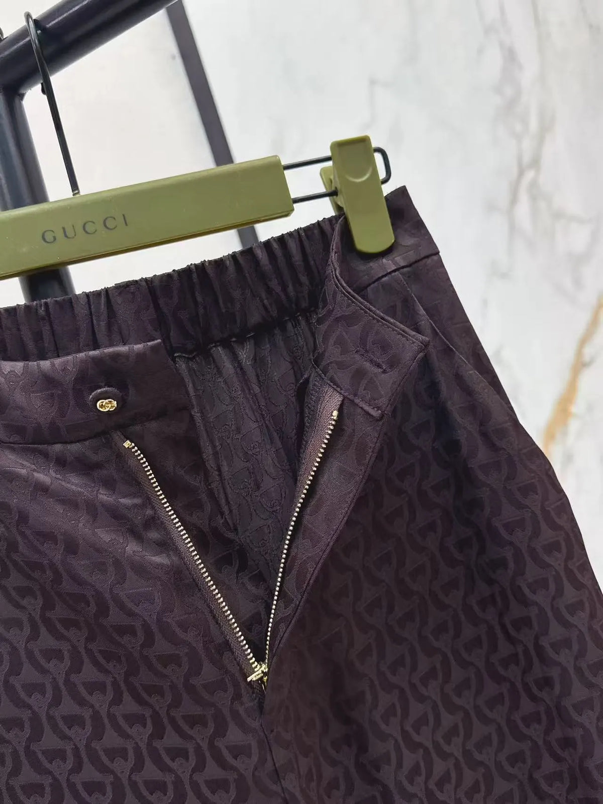 Retro Exclusive-Fabric Shirt and Palazzo Pants Set