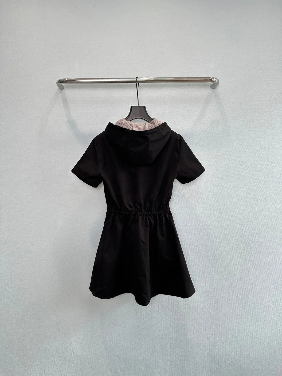 Hooded Drawstring Playsuit