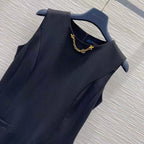 Chain Detail Dress