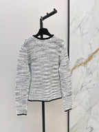 Contrast Trim Knit Cardigan