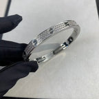 Black Studded Diamond Bracelet