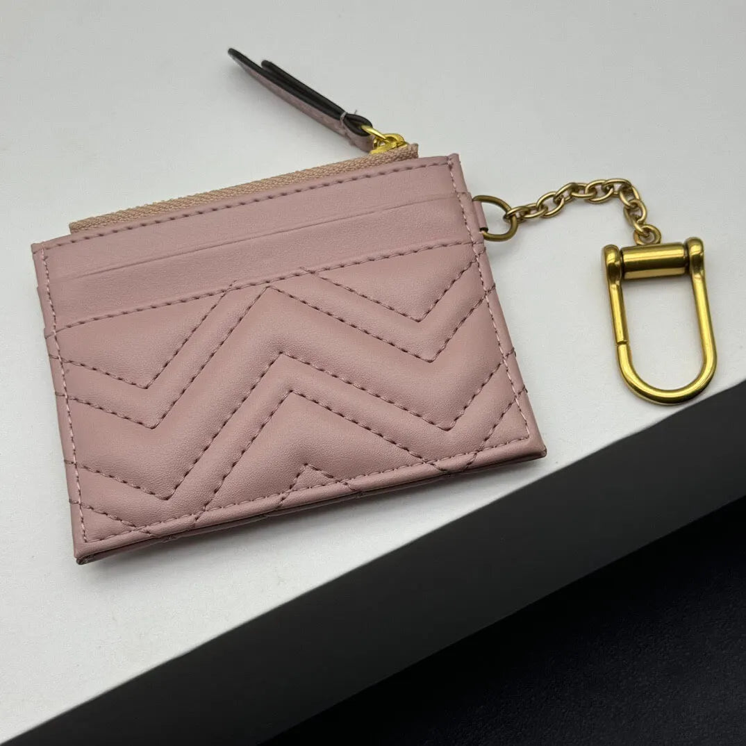 Quilted Portable Pouch Wallet