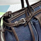 Denim Underarm Bag