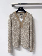 Shimmer Sequin Knit Sweater
