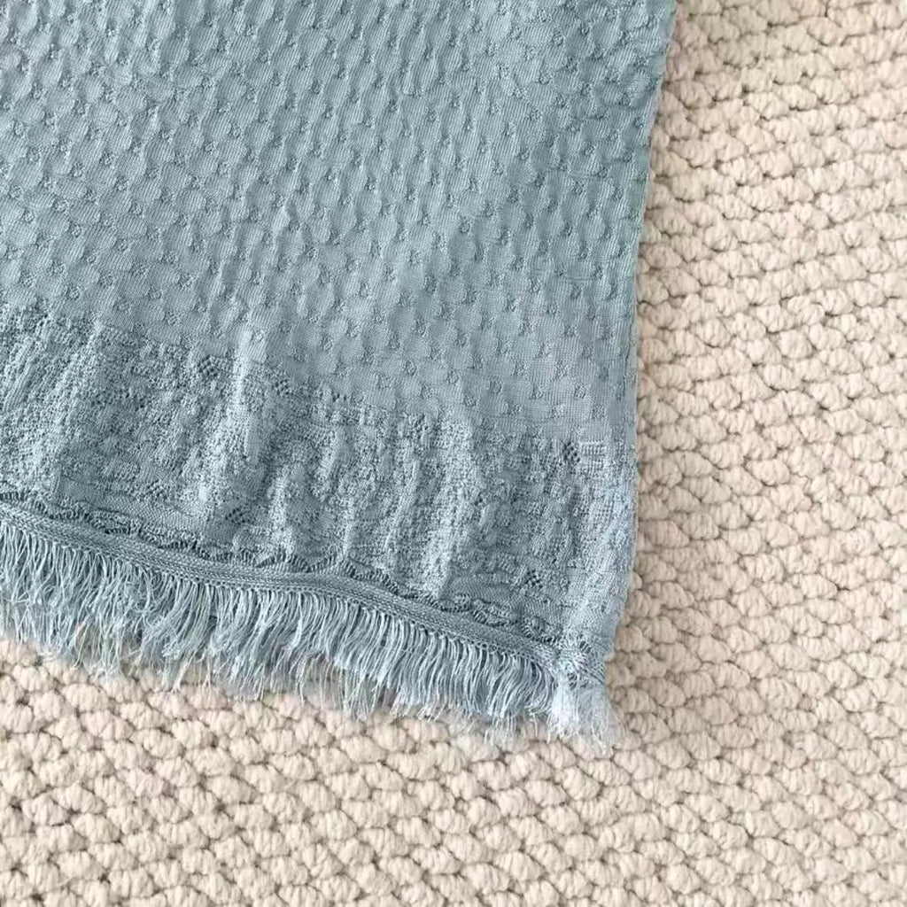 Blue Fringe Camisole
