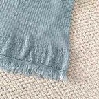 Blue Fringe Camisole