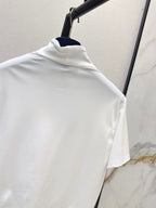 Layered Frill Elegant Short Sleeve Shirt