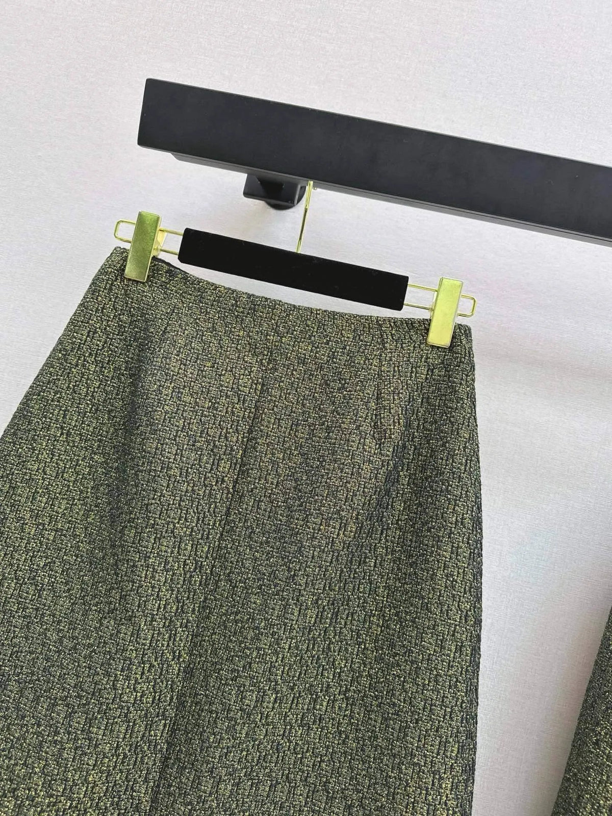 Cropped Tweed Jacket Skirt Co-ord Set