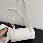 Gold Buckle Cylinder Bag