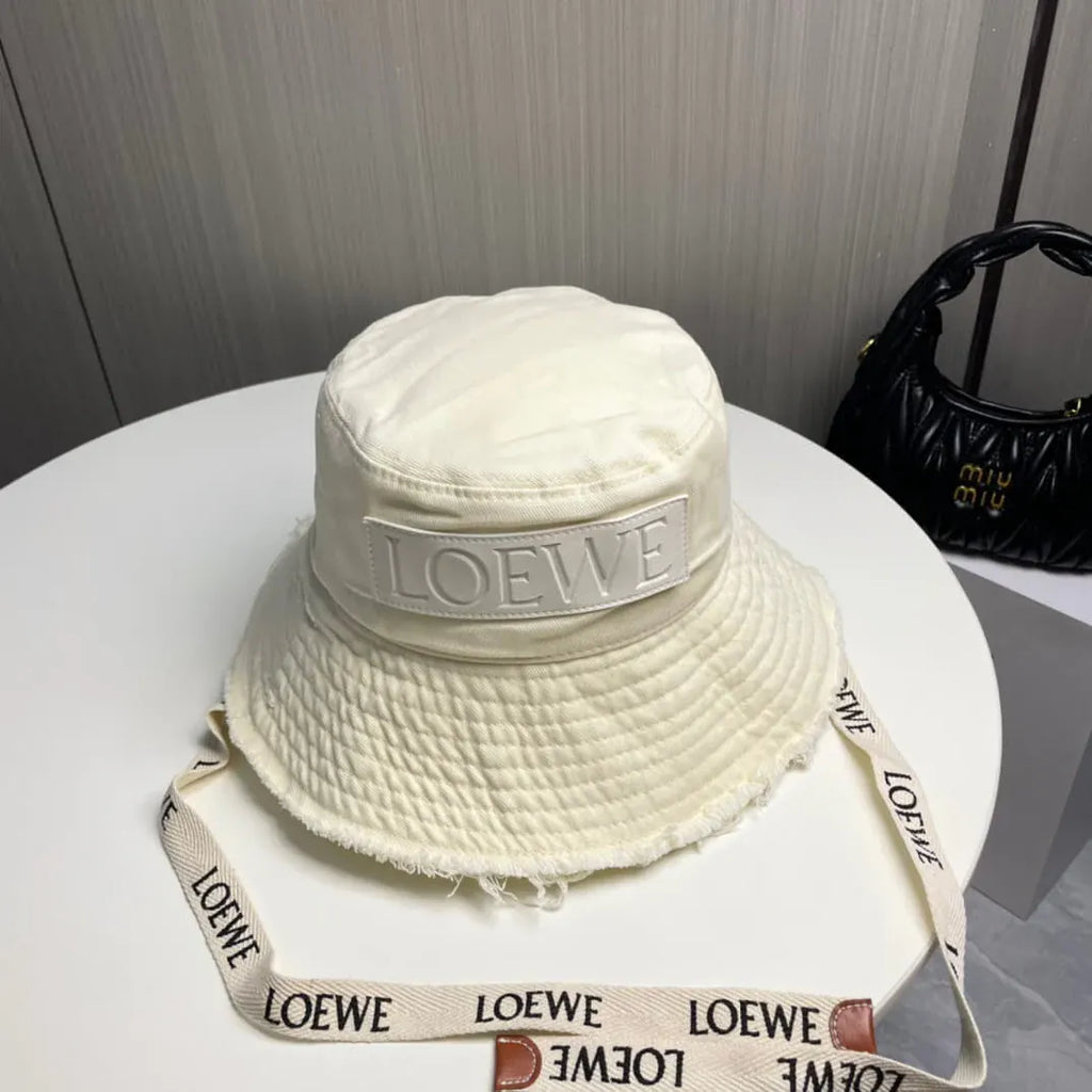 Vintage Textured Knit-Look Bucket Hat