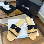 Classic Elegant Bow-Embellished Sandals