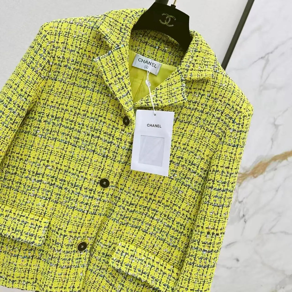 26PF Tailored Coat and High-Waist Skirt Set
