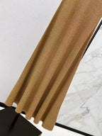 Signature Triangle V-Neck Shift Dress
