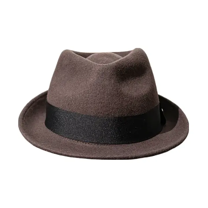 Floral Accent Fedora Hat