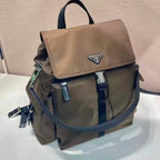 Solid Nylon Backpack