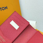 Cherry Pattern Long Wallet