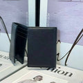 Black Monogram Wallet