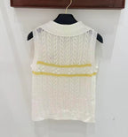 Fresh Color Knit Vest