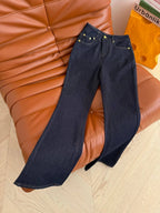 Dark Wash Bootcut Denim Pants