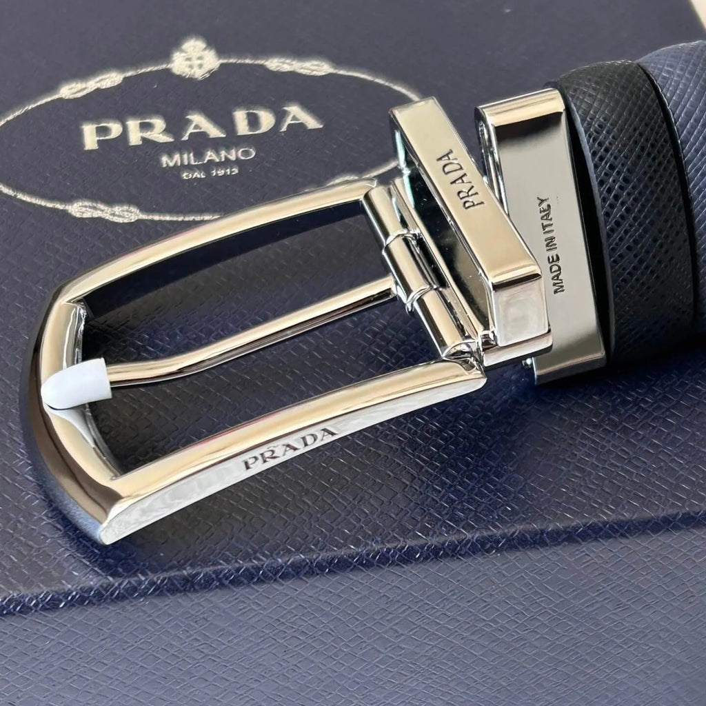 Minimalist Style Reversible Two-Tone Belt