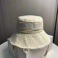 Vintage Textured Knit-Look Bucket Hat