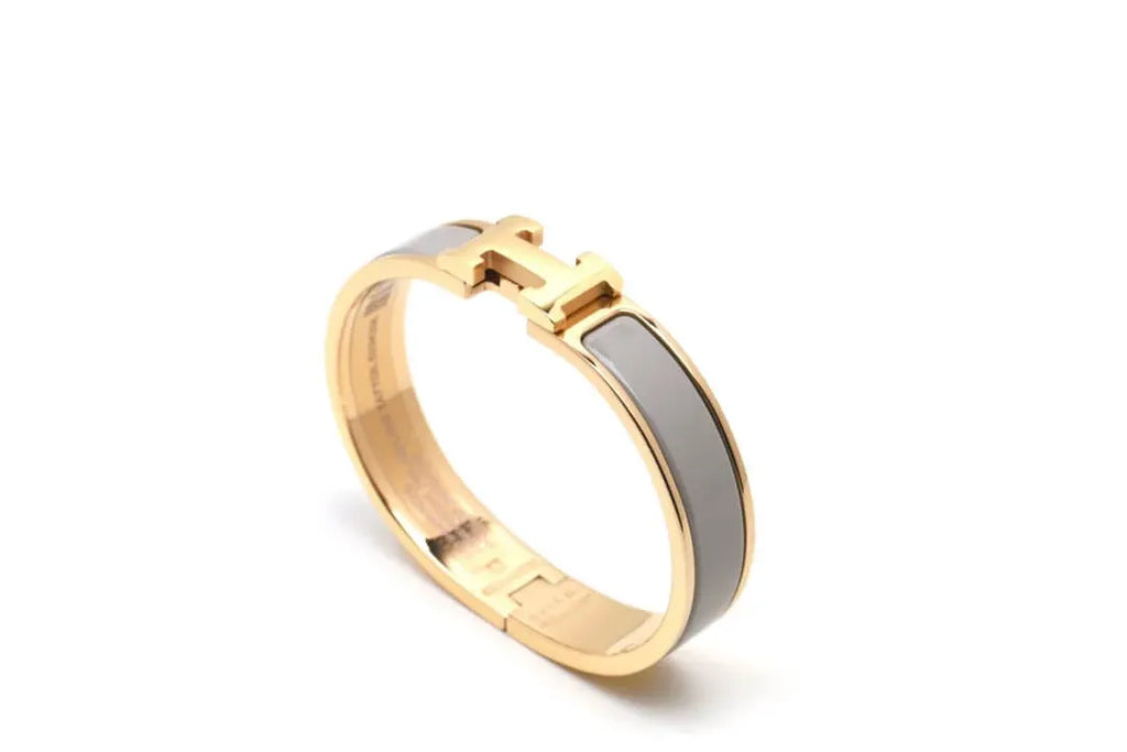H Letter Design Bangle