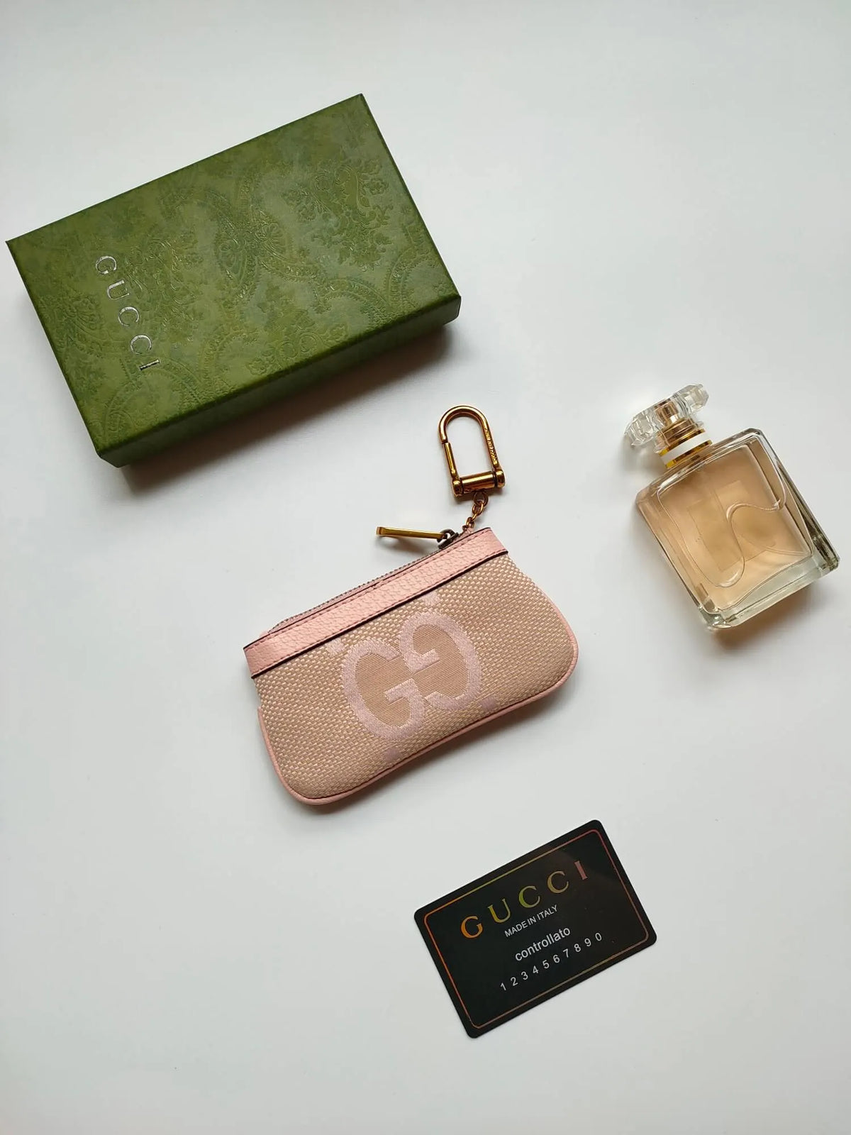 Textured Weave Mini Wallet