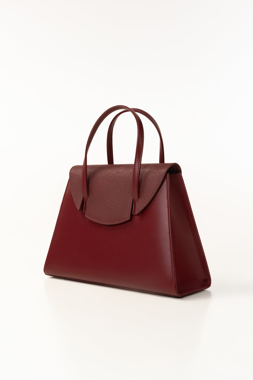 Taupe Minimalist Tote Handbag