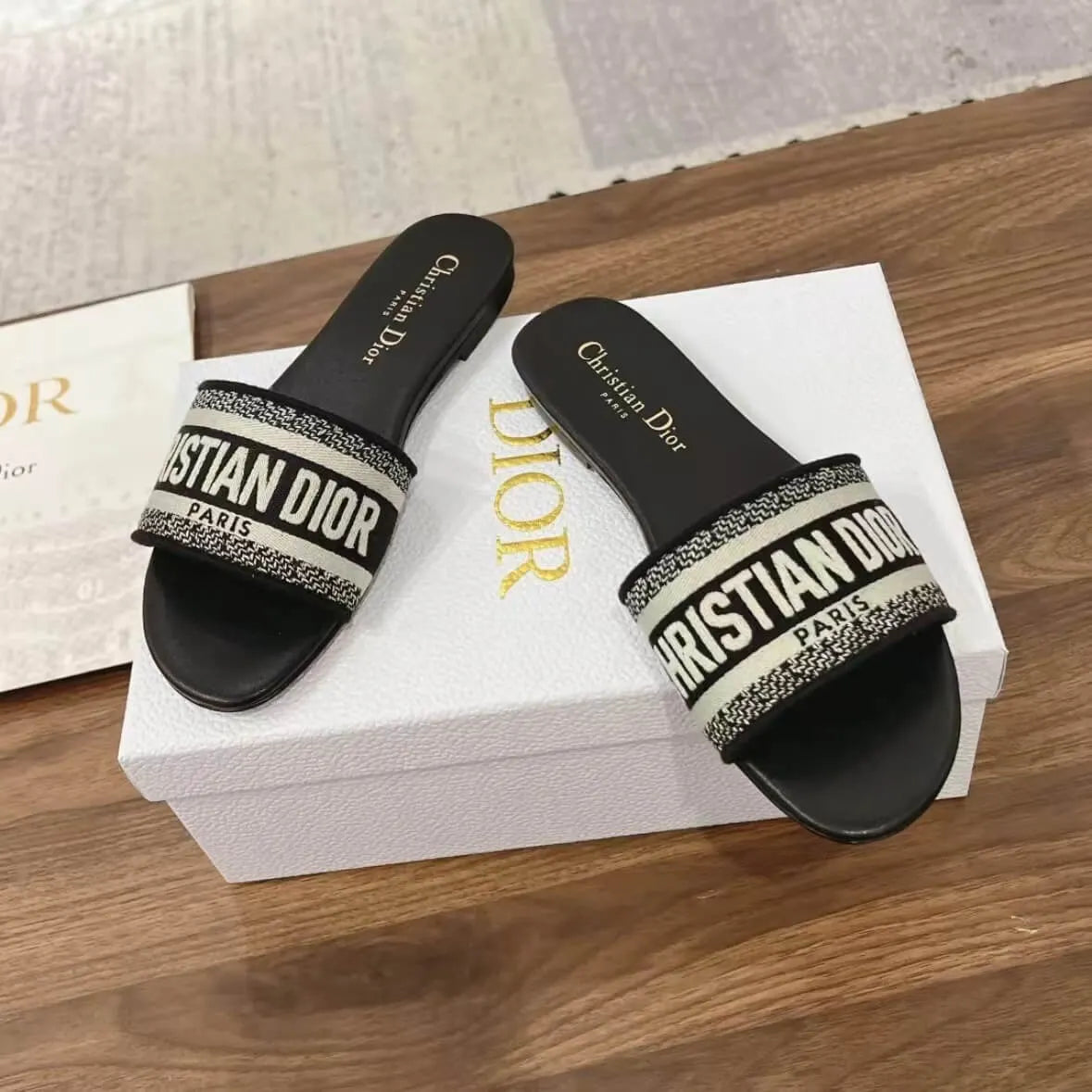 Classic Minimalist Black Sandals