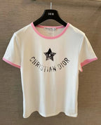 Vintage-Inspired Classic Star Print Top