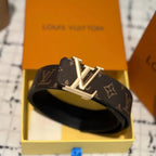 Classic Brown Presbyopia Leather Belt