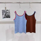 Color-Contrast Trim Vest