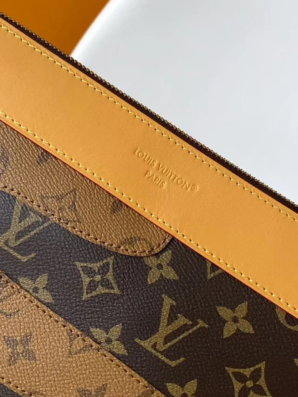 Classic Print Patchwork Clutch