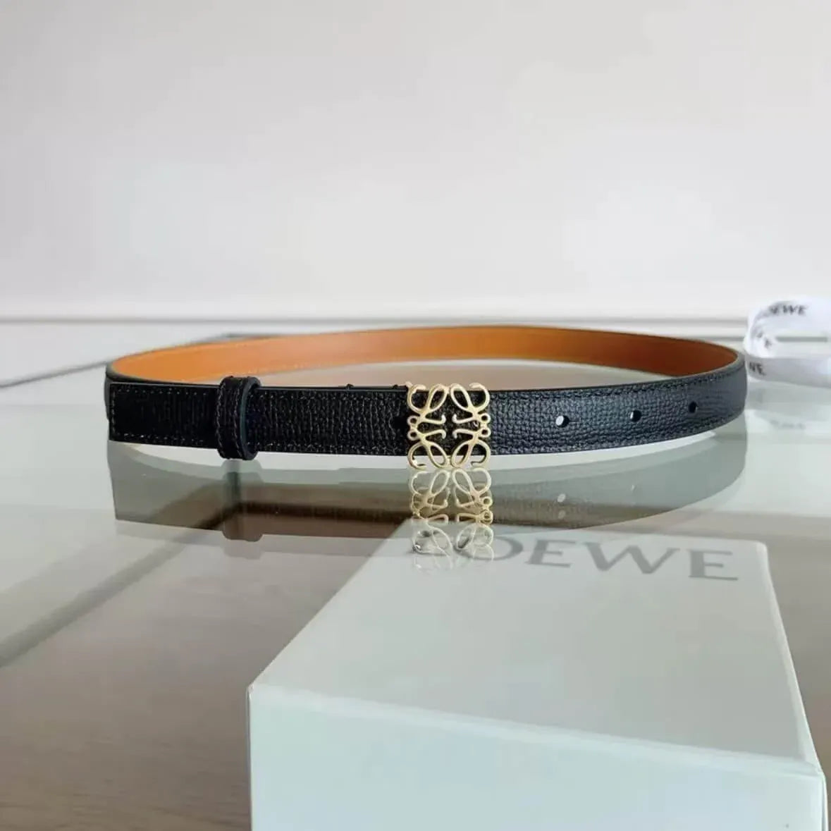 Fashionable Versatile Double-Ring Buckle Belt