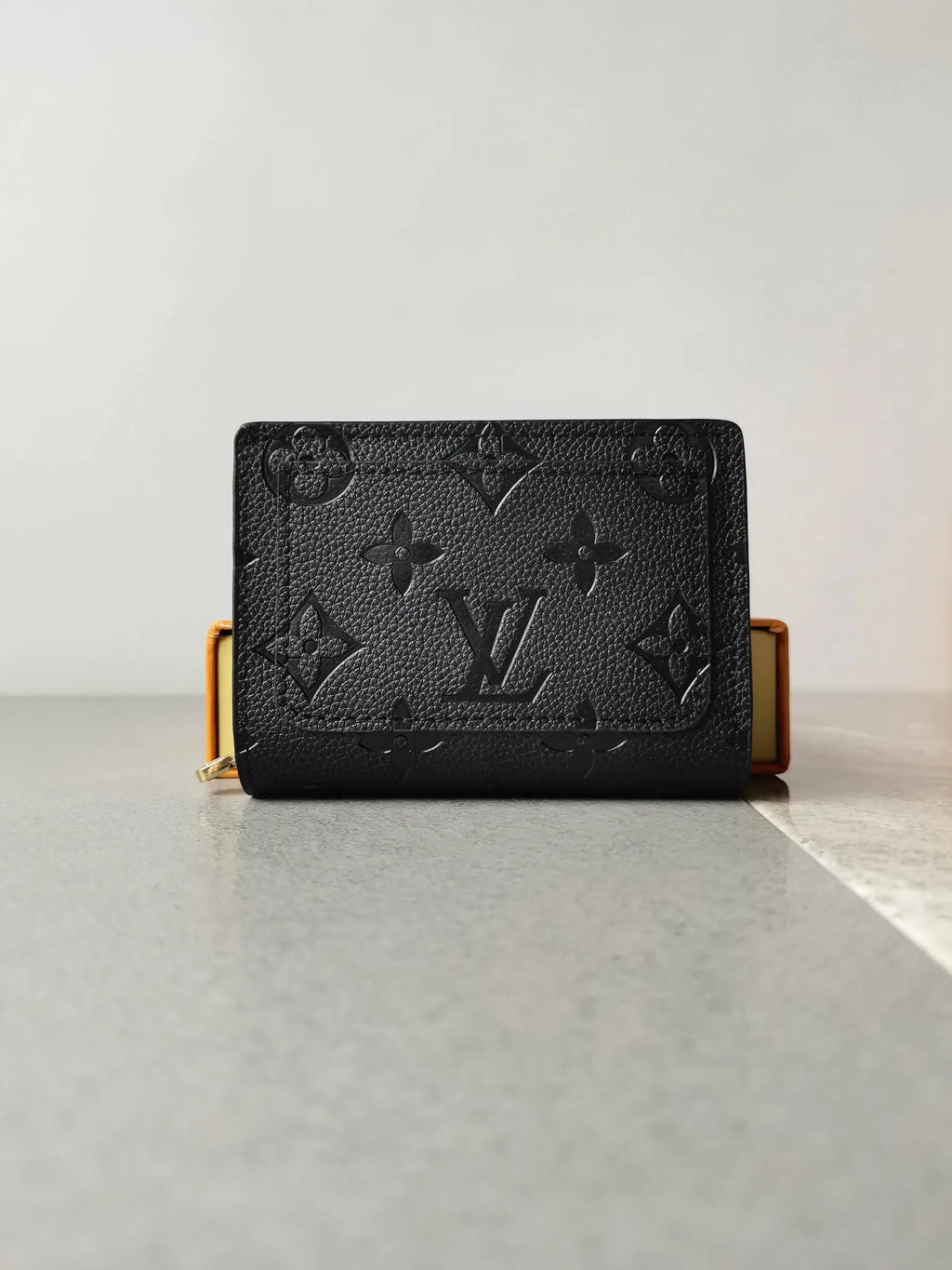 Trendy Embossed Short Wallet