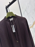 Retro Exclusive-Fabric Shirt and Palazzo Pants Set