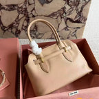 Retro Leather Mini Tote Bag
