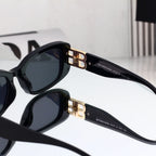 Double B Temple Patchwork Sunglasses