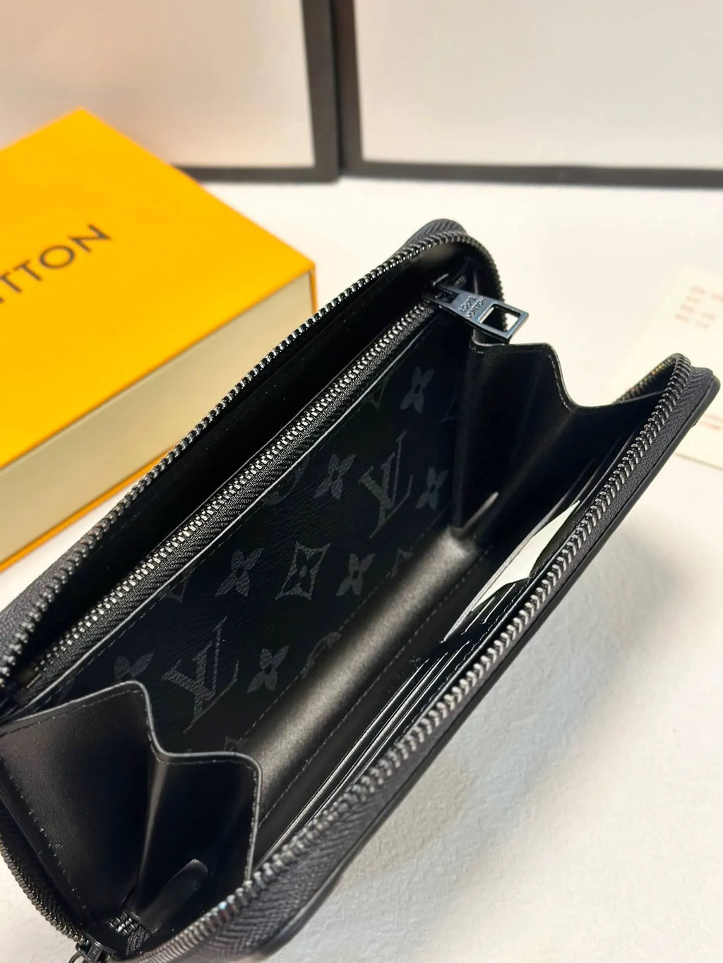 Monogram Zip-Around Long Wallet