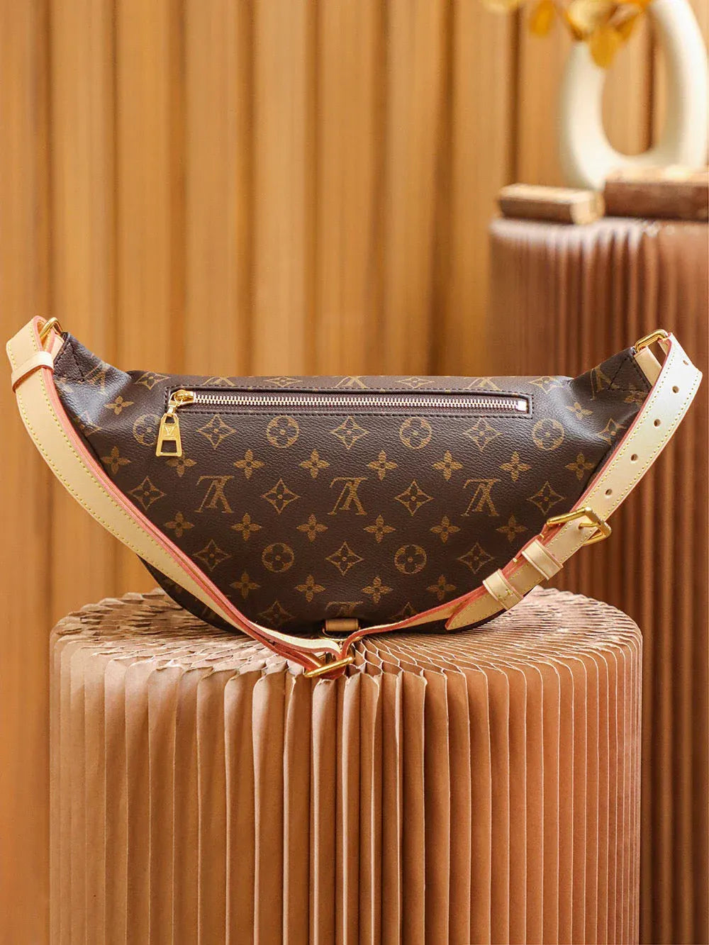 Trendy Monogram Waist Bag