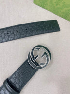 Double G All-Over Print Belt
