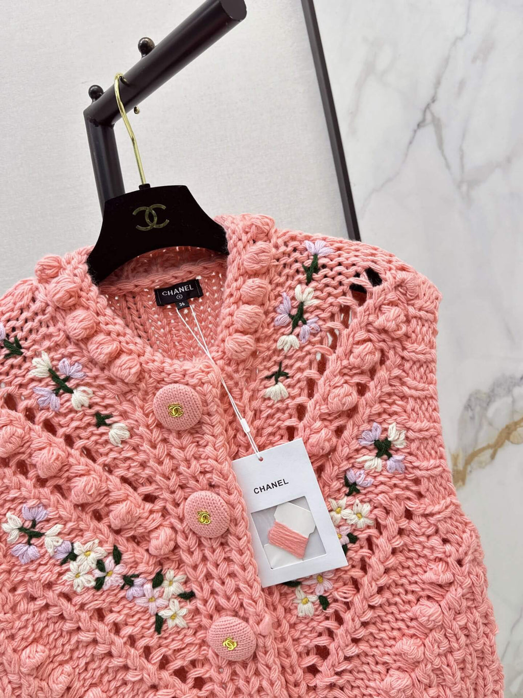 Chunky Knit Vest Cardigan
