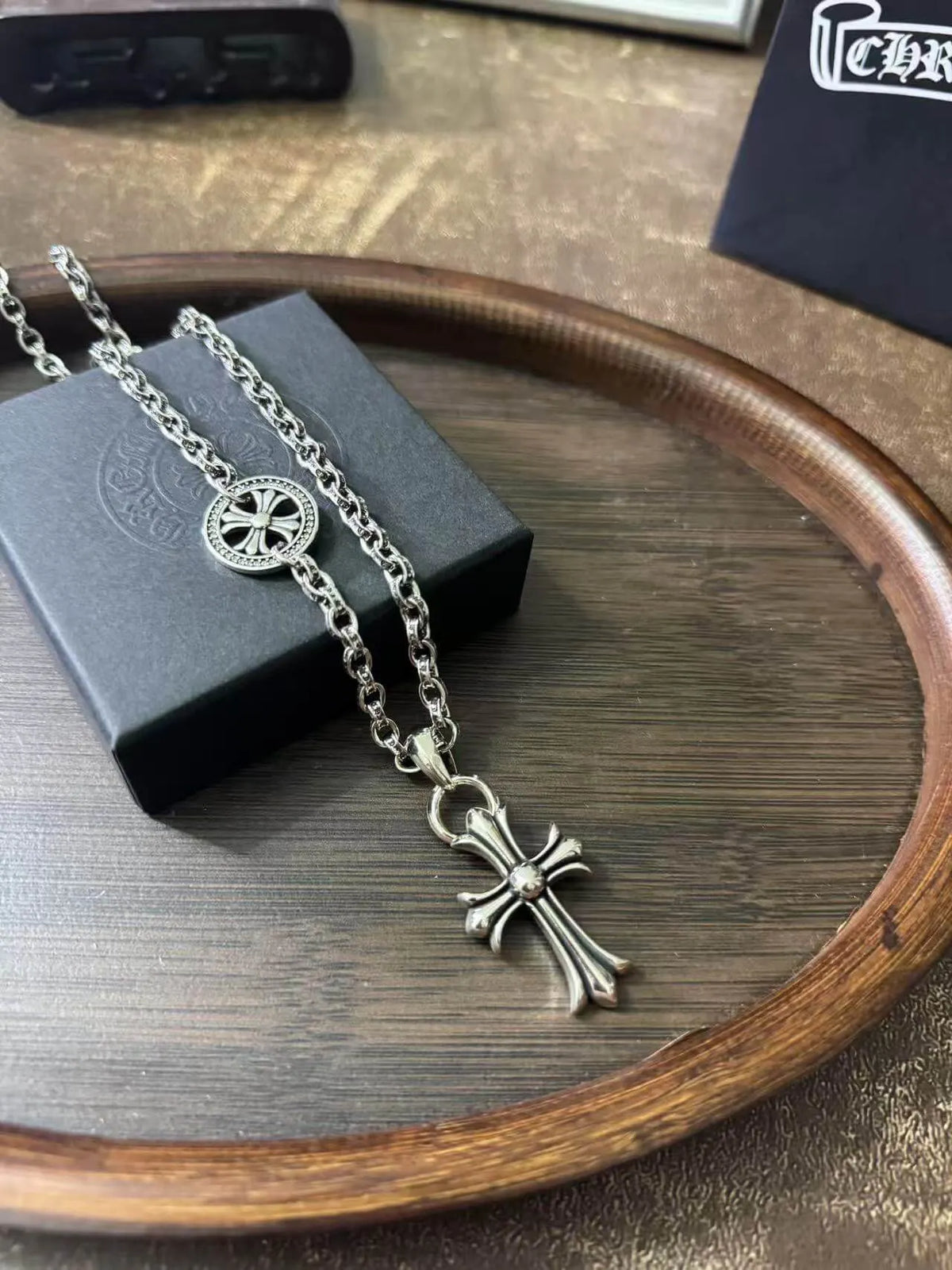 Cross Street Style Necklace