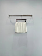 Elastic Waist Ruffle Skirt