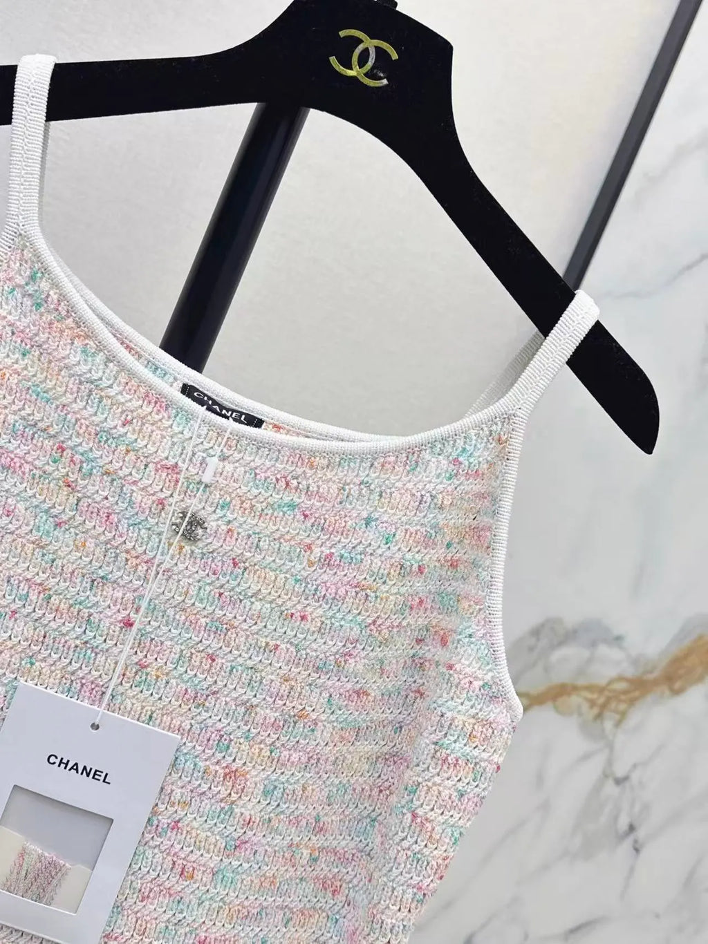Colorful Woven Camisole Dress